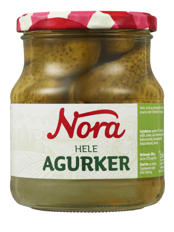 Agurker Hele 580g