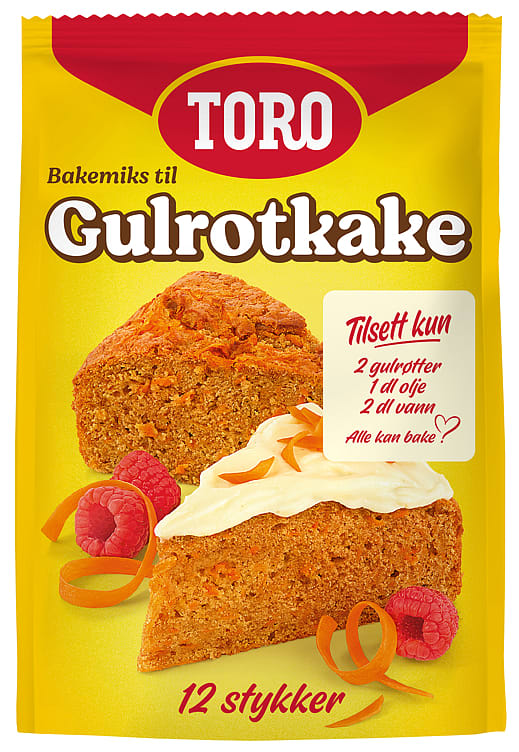 Gulrotkake Mix 396g Toro