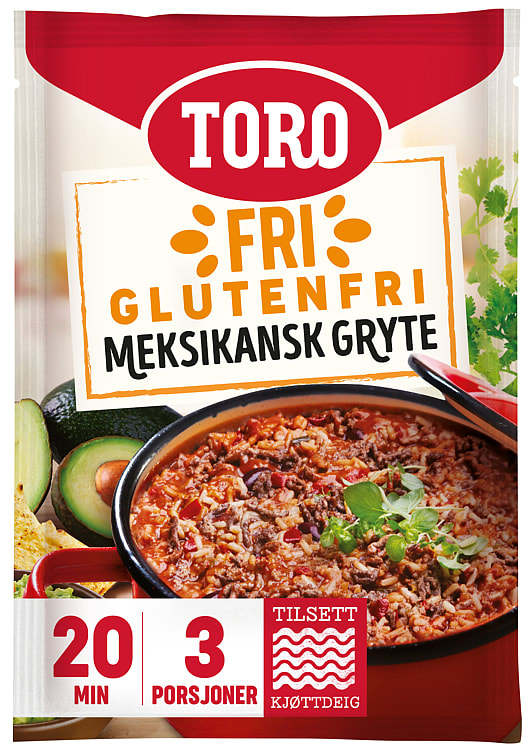 Meksikansk Gryte glutenfri 183g Toro