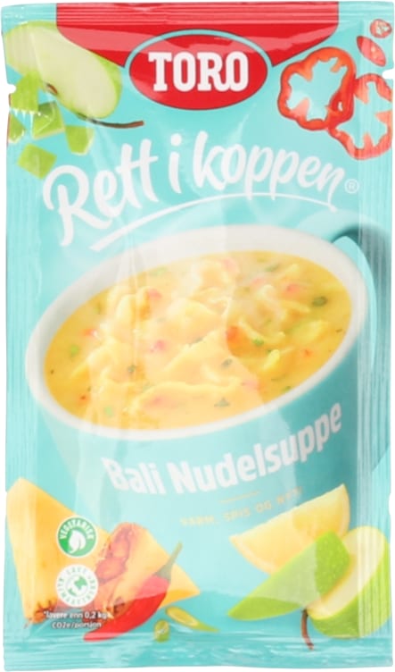 Toro Rett i Koppen Suppe Bali Nudler 40g