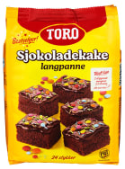 Sjokoladekake Langpanne 854g Toro