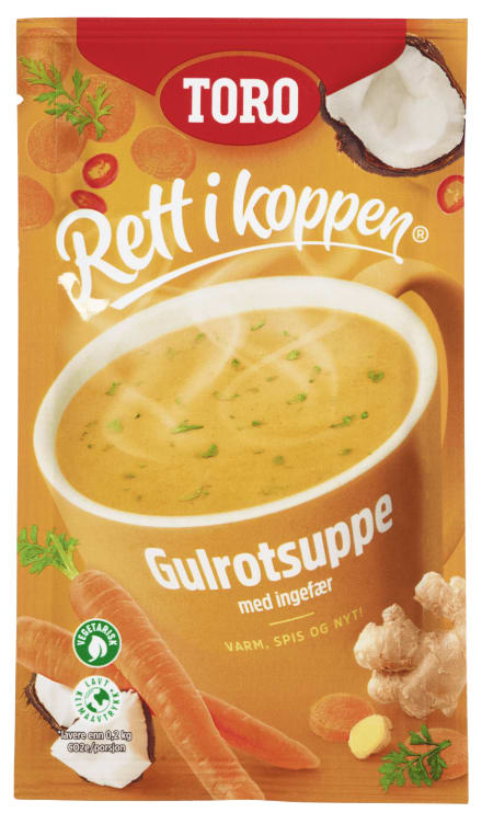 Suppe Gulrot 22g Rett i Koppen