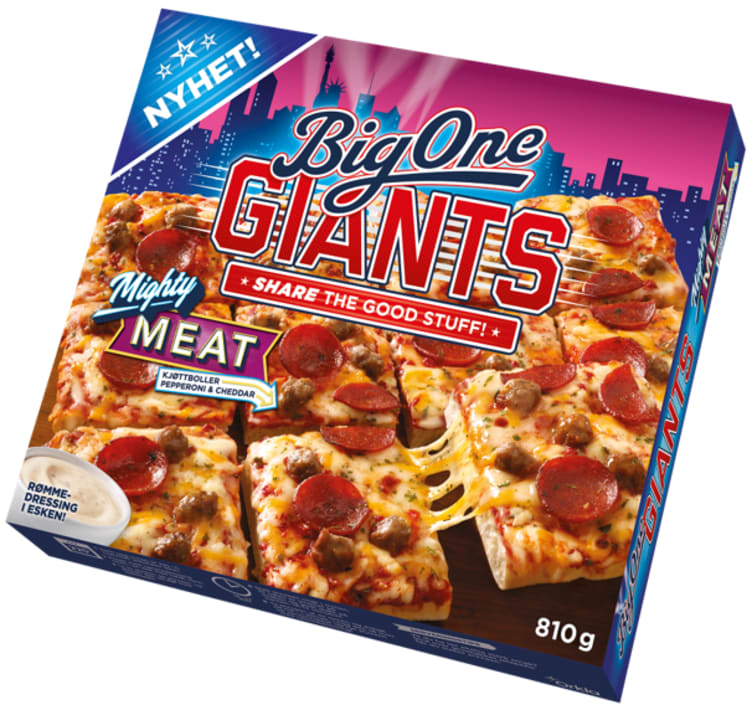 Big One Pizza Giants Mighty Meat 810g