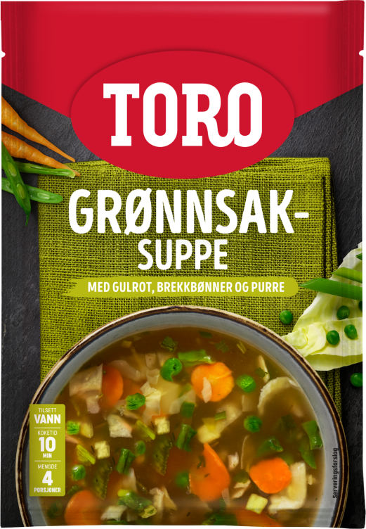 Toro Grønnsakssuppe 47g
