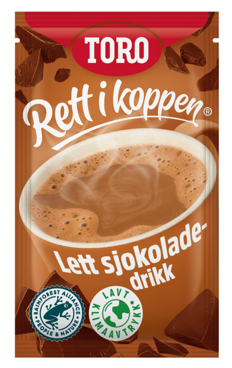 Sjokoladedrikk Lett 10x14g Rett i Koppen