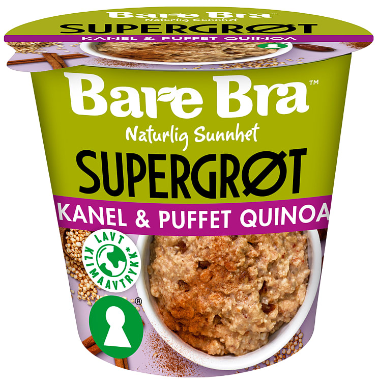 Product Image for Supergrøt Kanel&Puffet Quinoa 54g Bare Bra