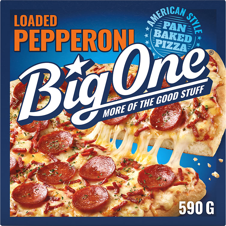 Big One Pizza Pepperoni 590g