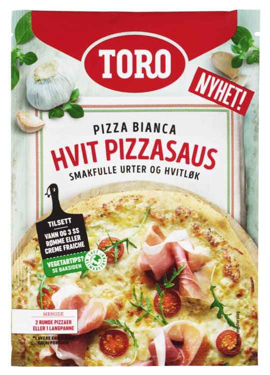 Toro Hvit Pizzasaus 28g