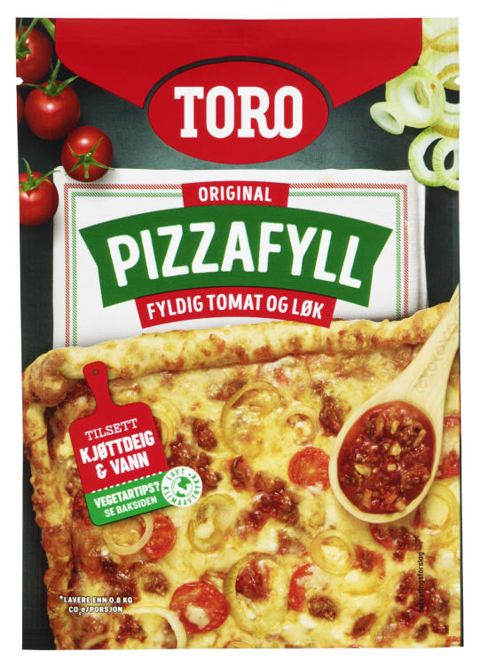 Pizzafyll Tomat&Løk 55g Toro