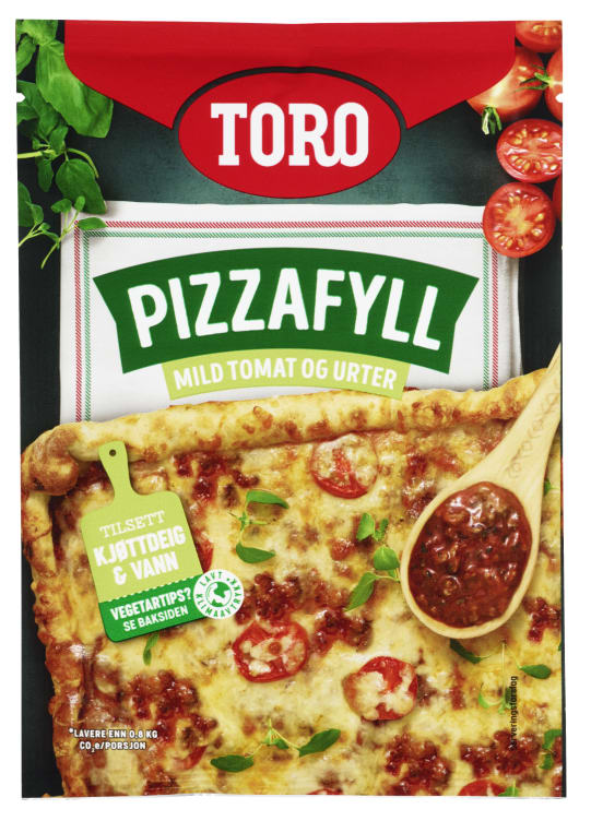 Pizzafyll Tomat&Urter 60g Toro