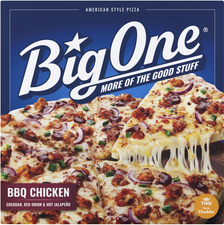 Big One Pizza Bbq Chicken 560g
