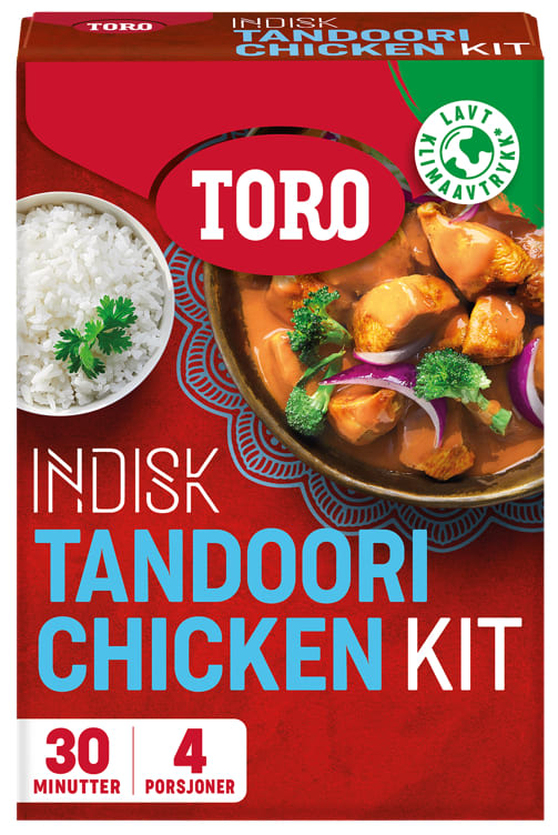 Indisk Tandoori Chicken Kit 286g Toro