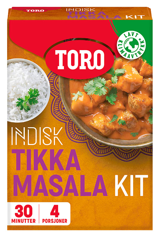 Tikka Masala Kit Indisk 290g Toro