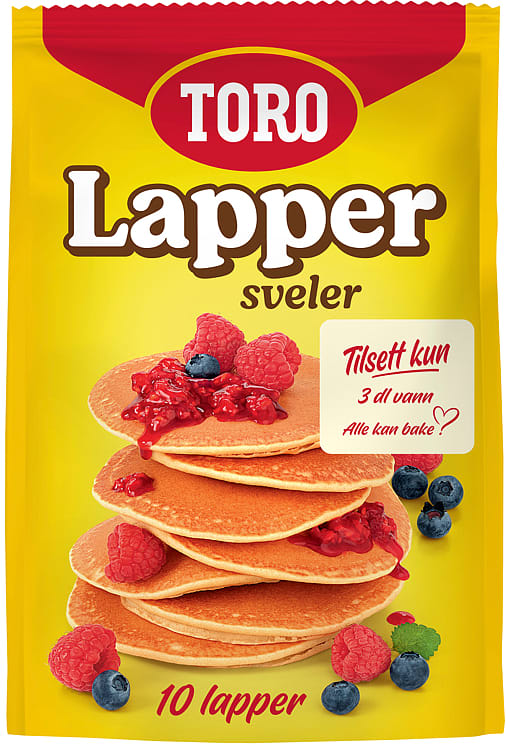 Lapper/Sveler Mix 220g Toro