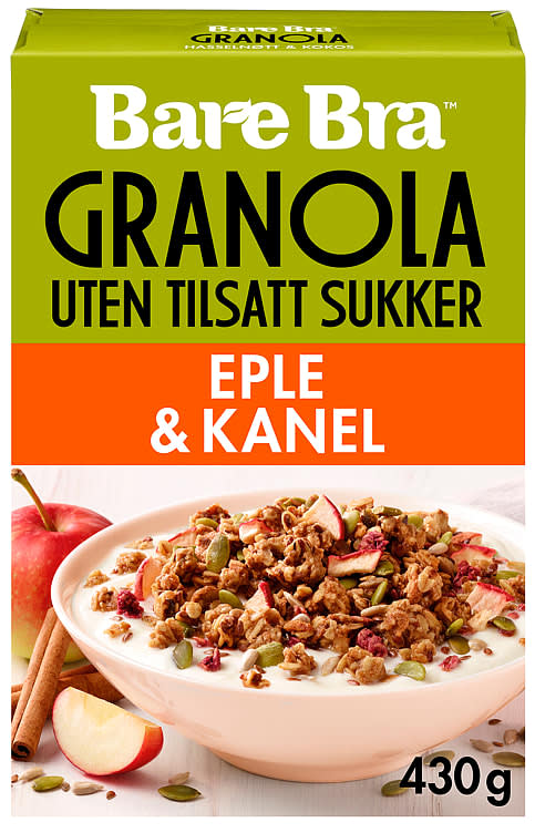 Granola - Eple&Kanel 430g Bare Bra