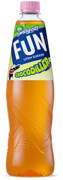 Fun Light Smågodt Crocodille 0,8l