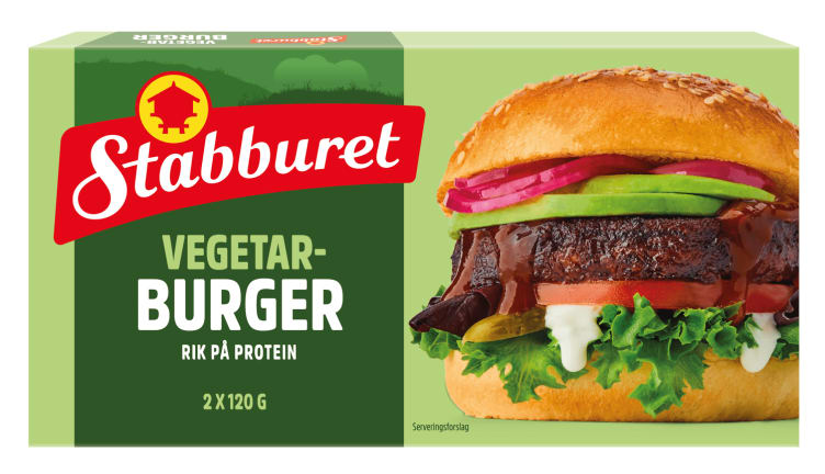 Product Image for Vegetar Burger 2x120g Stabburet