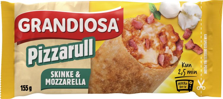 Pizzarull Skinke&Mozzarella 155g Grandiosa