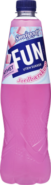 Fun Light Jordbærskum 0,8l