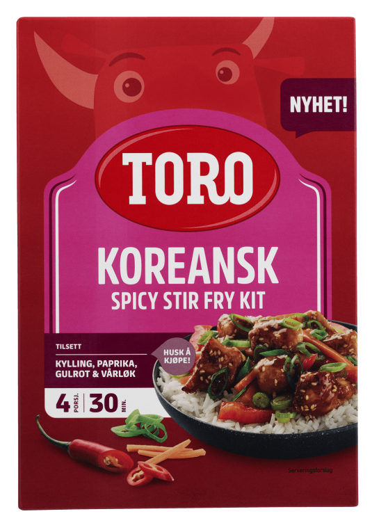 Toro Koreansk Stir Fry Kit 330g
