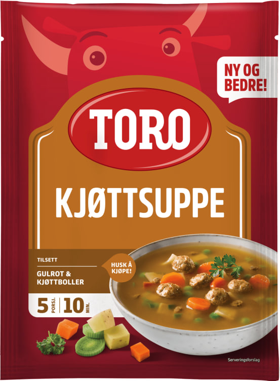 Kjøttsuppe 91g Toro