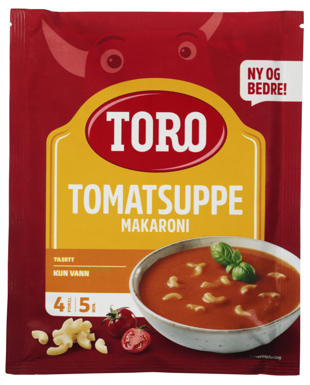 Tomatsuppe m/Makaroni 122g Toro