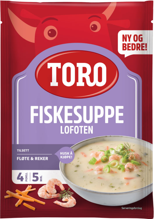 Fiskesuppe Lofoten 90g Toro
