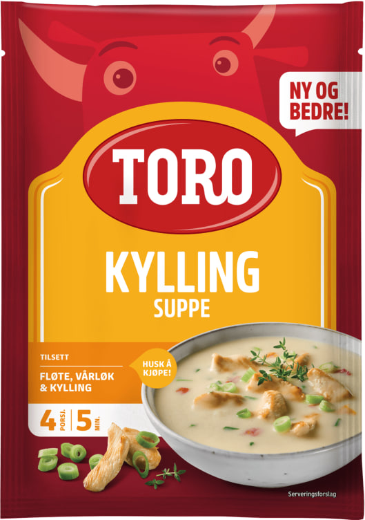 Kyllingsuppe 68g Toro
