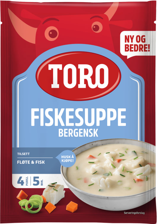 Fiskesuppe Bergensk 85g Toro