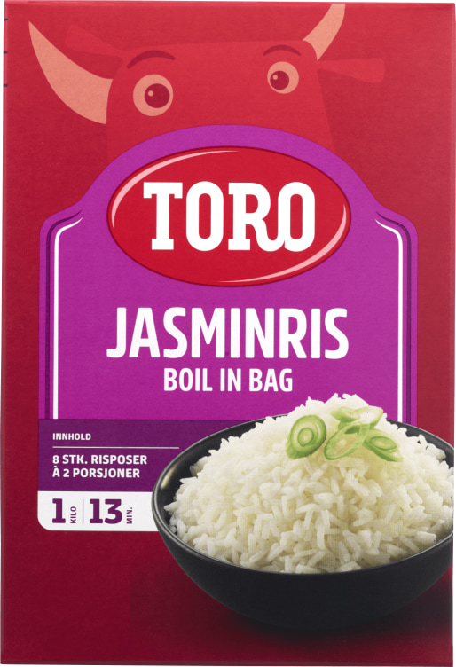 Jasminris Boil In Bag 1kg Toro