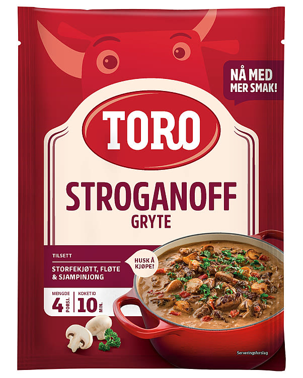 Stroganoff Gryte 105g Toro