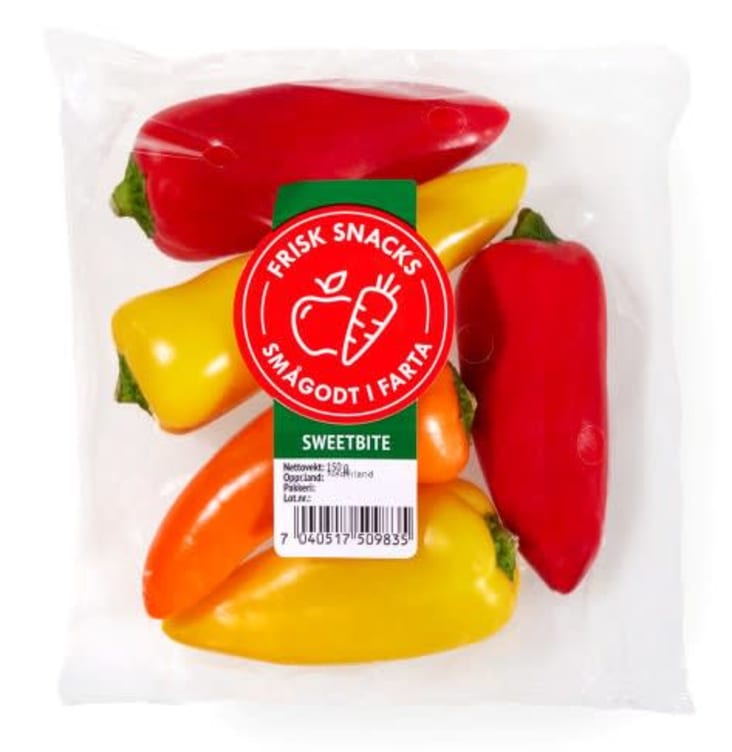 Paprika Sweet Bite 150g pakke