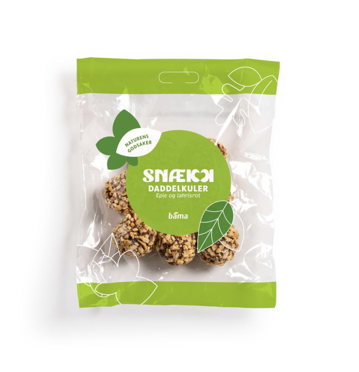 Daddelkuler Eple&Lakrisrot 70g Snækk