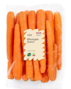 Gulrot Økologisk 750g Vilje