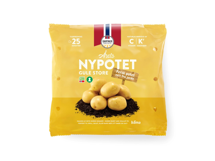 Nypotet Gule 1kg