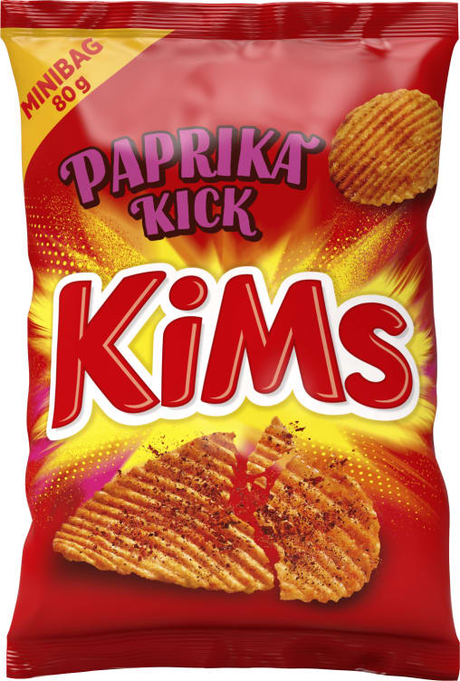 Kims Potetgull Paprika Kick 80g