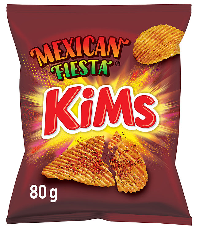 Kims Potetgull Mexican Fiesta 80g