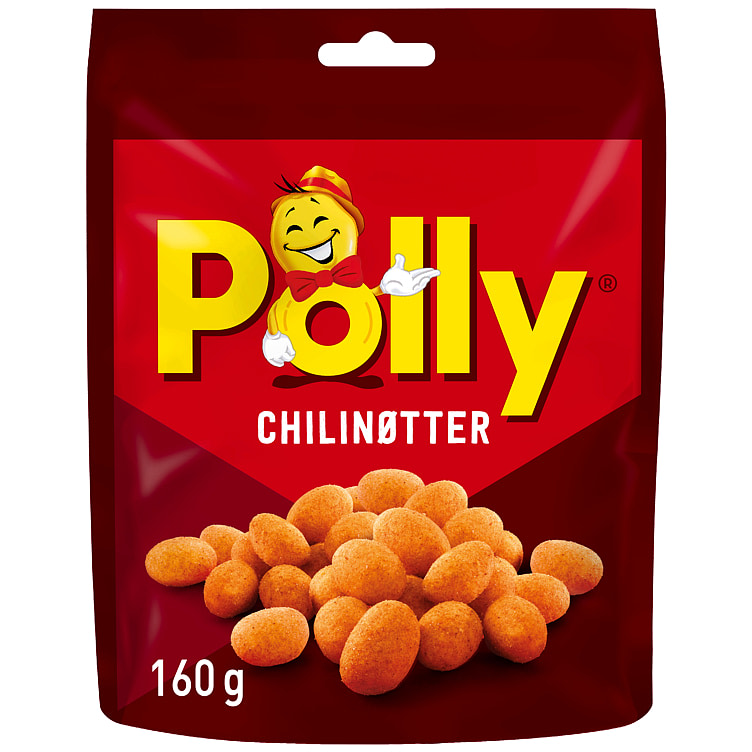Chilinøtter 160g Polly