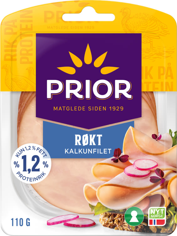 Kalkunfilet Røkt 110g