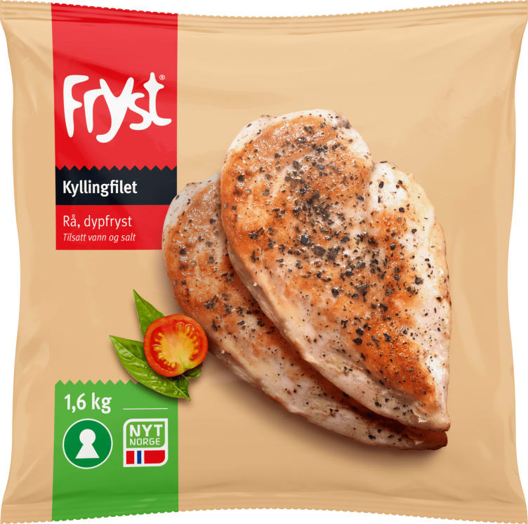 Kyllingfilet 1,6kg Fryst