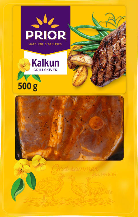 Bilde av Kalkun Grillskiver 500g Prior