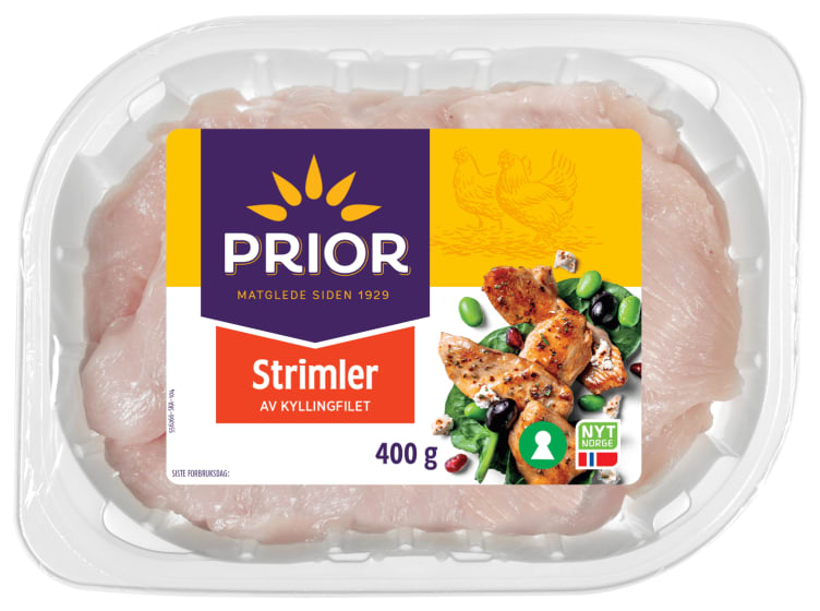 Bilde av Kyllingfilet Strimler 400g Favorittkylling