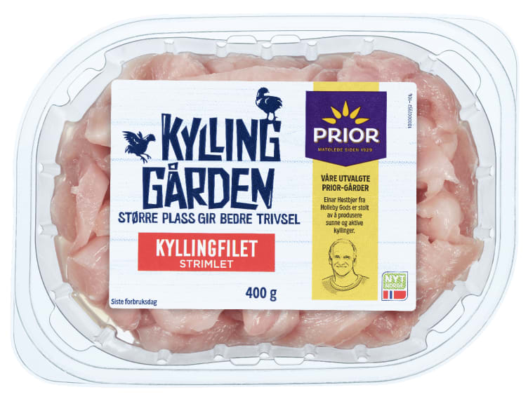 Bilde av Kyllingfilet Strimler 400g Kyllinggården