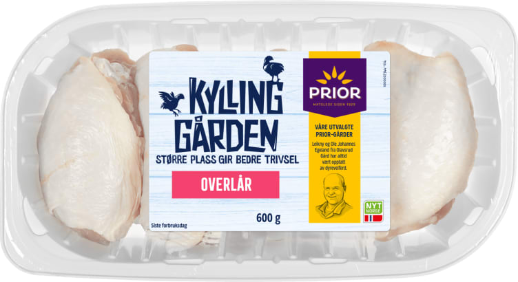 Kylling Overlår 600g Kyllinggården