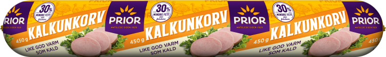 Bilde av Kalkunkorv 450g Prior