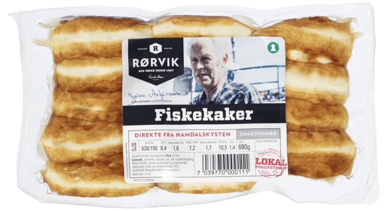 Fiskekaker 680g Rørvik