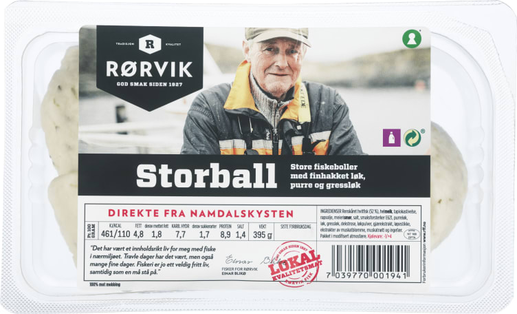 Storball m/Løk 395g Rørvik