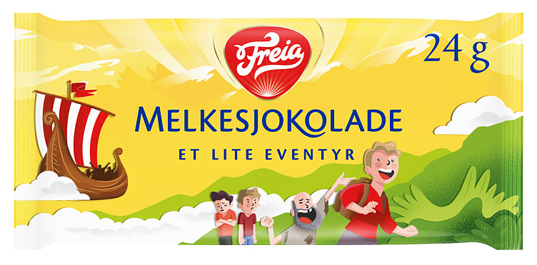 Bilde av Melkesjokolade Eventyr 24g Freia