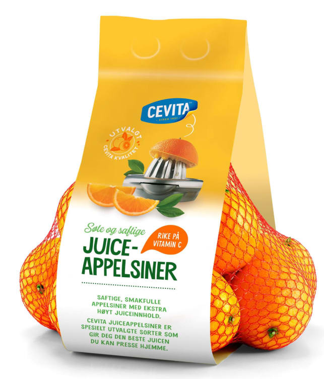 Juiceappelsiner 2kg nett Cevita