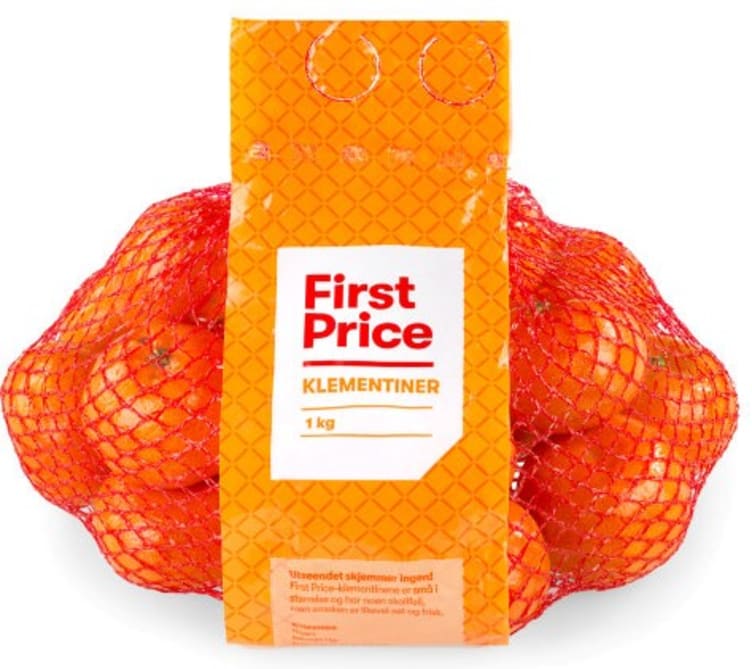 Klementin 1kg nett First Price